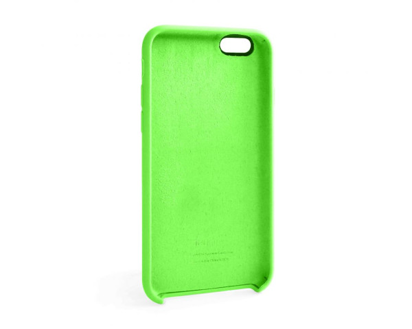 Чехол Original Silicone для Apple iPhone 6, 6s shiny green (40)