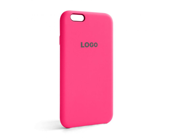 Чехол Original Silicone для Apple iPhone 6, 6s shiny pink (38)