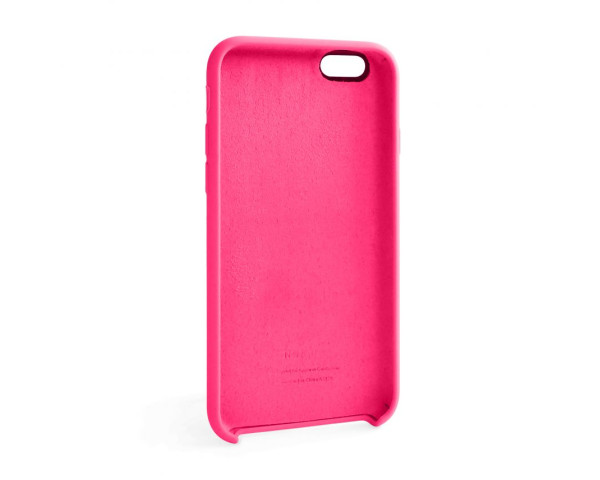 Чехол Original Silicone для Apple iPhone 6, 6s shiny pink (38)