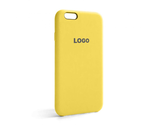 Чохол Original Silicone для Apple iPhone 6, 6s yellow (4)