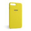 Чехол Original Silicone для Apple iPhone 7 Plus, 8 Plus flash lime (41)