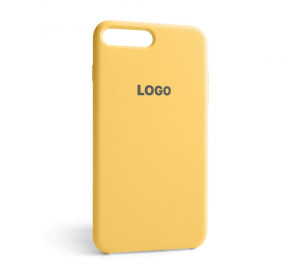 Чохол Original Silicone для Apple iPhone 7 Plus, 8 Plus yellow (04)