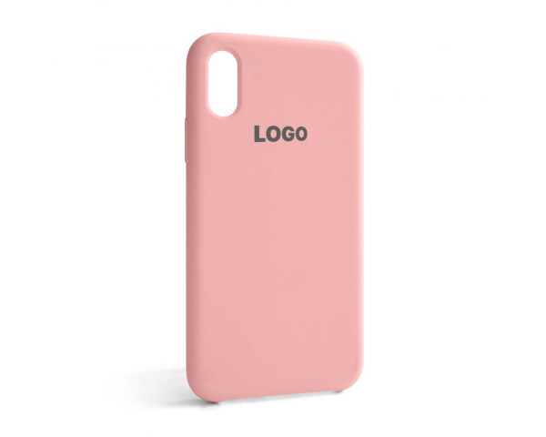 Чехол Original Silicone для Apple iPhone X, Xs light pink (12)