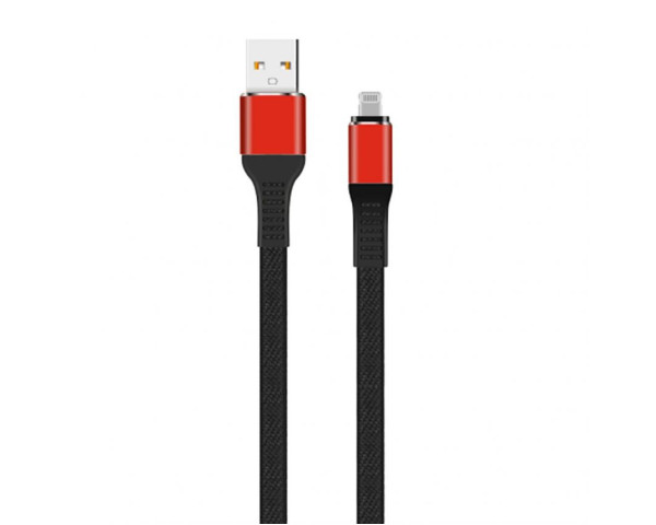 Кабель USB WALKER C750 Lightning black