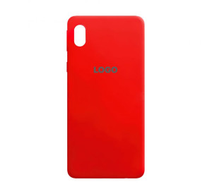 Чохол Original Silicone для Samsung Galaxy A01 Core/A013 (2020), M01 Core/M013 (2020) red (14)