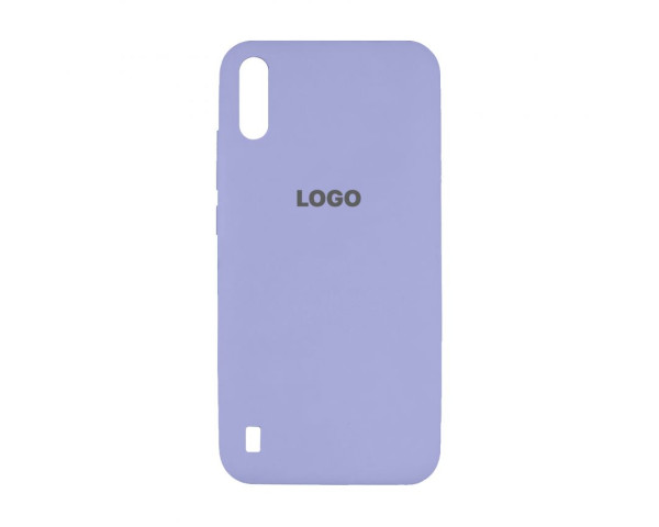 Чохол Original Silicone для Samsung Galaxy A01/A015 (2019) elegant purple (26)