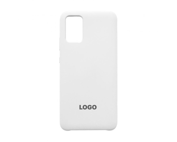 Чехол Original Silicone для Samsung Galaxy A02s/A025 (2021) white (09)
