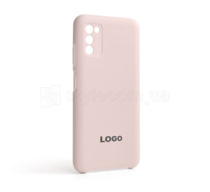 Чохол Original Silicone для Samsung Galaxy A03s/A037 (2021) nude (19)