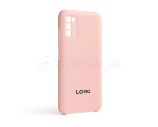 Чохол Original Silicone для Samsung Galaxy A03s/A037 (2021) pink (12)
