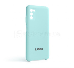 Чохол Original Silicone для Samsung Galaxy A03s/A037 (2021) turquoise (17)