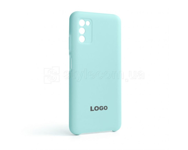 Чохол Original Silicone для Samsung Galaxy A03s/A037 (2021) turquoise (17)