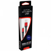 Кабель USB WALKER C750 Lightning dark blue