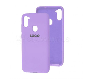 Чохол Original Silicone для Samsung Galaxy A11/A115 (2020) elegant purple (26)