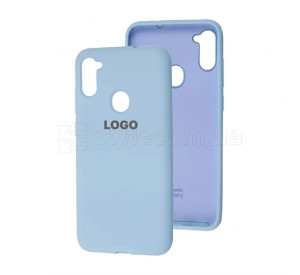 Чохол Original Silicone для Samsung Galaxy A11/A115 (2020) light blue (05)