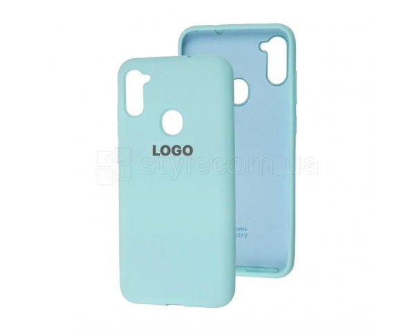 Чохол Original Silicone для Samsung Galaxy A11/A115 (2020) turquoise (17)