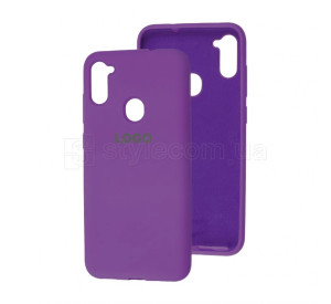 Чохол Original Silicone для Samsung Galaxy A11/A115 (2020) violet (36)