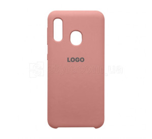 Чохол Original Silicone для Samsung Galaxy A20e/A202 (2019) light pink (12)