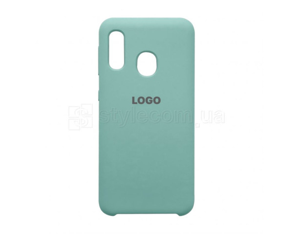 Чехол Original Silicone для Samsung Galaxy A20e/A202 (2019) turquoise (17)