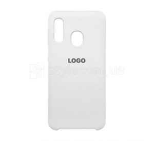 Чохол Original Silicone для Samsung Galaxy A20e/A202 (2019) white (09)