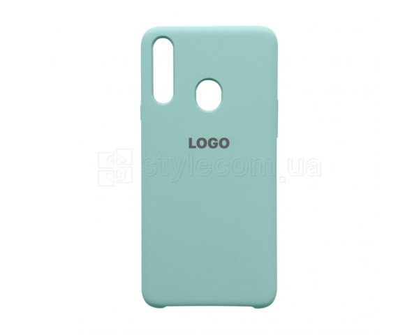 Чехол Original Silicone для Samsung Galaxy A20s/A207 (2019) turquoise (17)