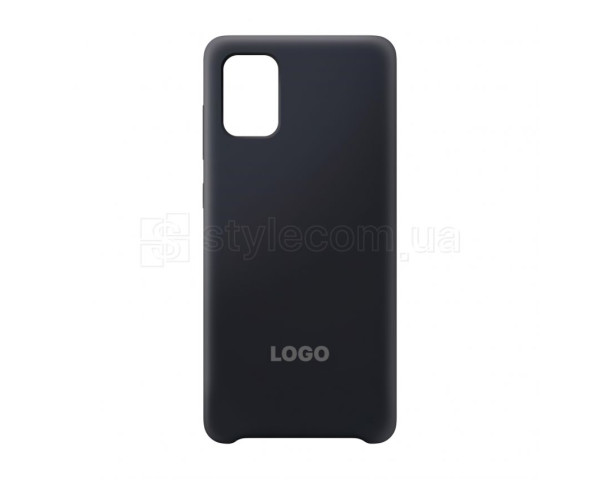 Чехол Original Silicone для Samsung Galaxy A71/A715 (2020) black (18)