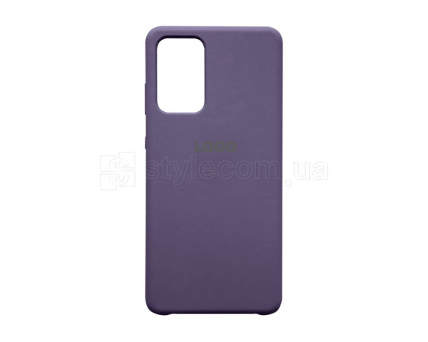 Чехол Original Silicone для Samsung Galaxy A72/A725 (2021) violet (36)