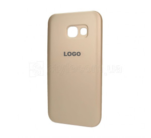 Чохол Original Silicone для Samsung Galaxy A7/A720 (2017) gold