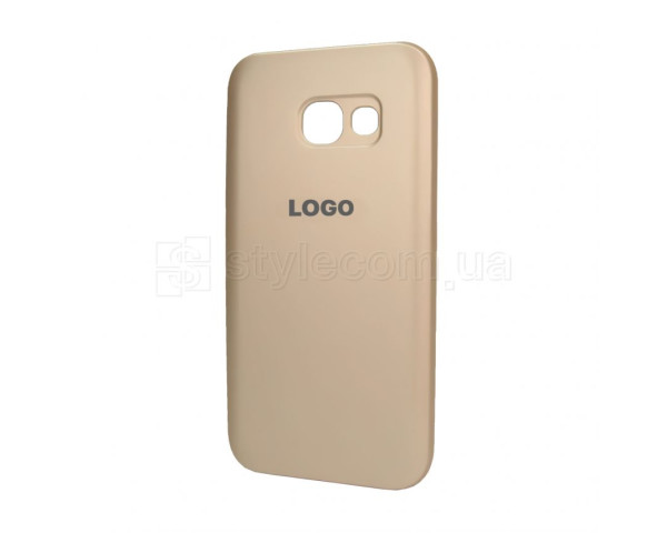 Чохол Original Silicone для Samsung Galaxy A7/A720 (2017) gold