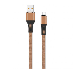 Кабель USB WALKER C750 Micro brown