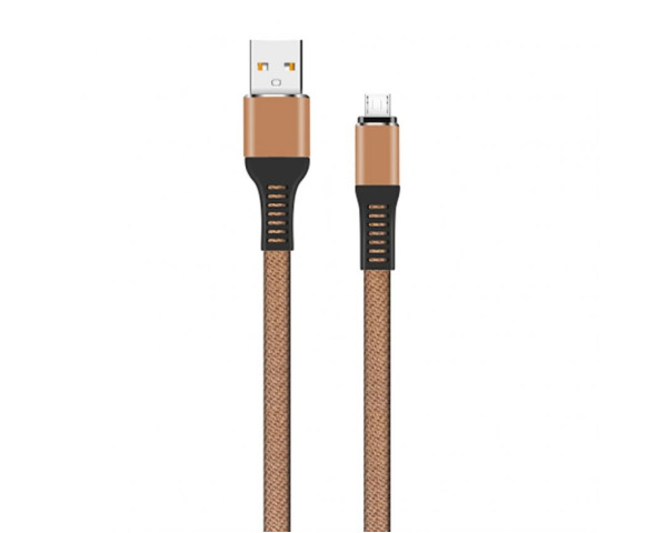 Кабель USB WALKER C750 Micro brown