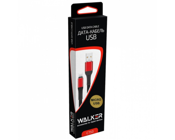 Кабель USB WALKER C750 Micro brown