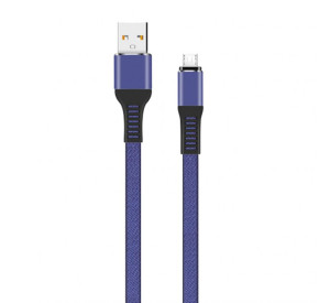 Кабель USB WALKER C750 Micro dark blue