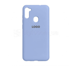 Чохол Original Silicone для Samsung Galaxy M11/M115 (2020) light blue (05)