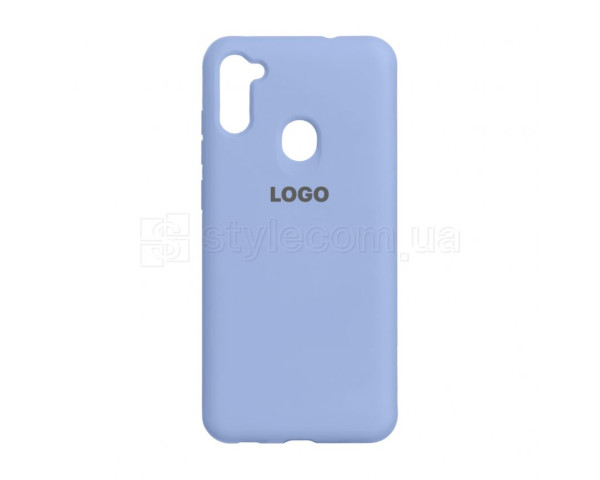 Чохол Original Silicone для Samsung Galaxy M11/M115 (2020) light blue (05)
