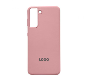 Чохол Original Silicone для Samsung Galaxy S21/G991(2021) light pink (12)