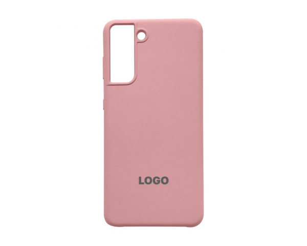 Чехол Original Silicone для Samsung Galaxy S21/G991 (2021) light pink (12)