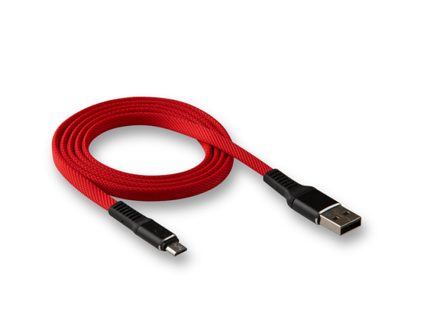 Кабель USB WALKER C750 Micro red