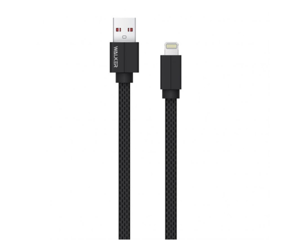 Кабель USB WALKER C755 Lightning black