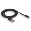 Кабель USB WALKER C755 Lightning black
