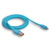 Кабель USB WALKER C755 Lightning blue