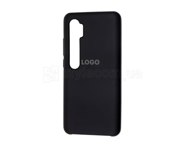 Чохол Original Silicone для Xiaomi Redmi Note 10, Mi CC9 Pro black (18)