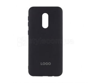 Чехол Original Silicone для Xiaomi Redmi Note 4X black (18)