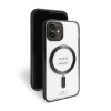 Чехол с функцией MagSafe для Apple iPhone 12 black (09) матовый