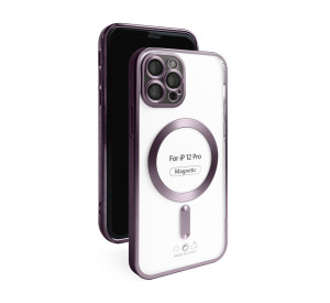 Чехол с функцией MagSafe для Apple iPhone 12 Pro violet (02) матовый