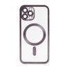 Чехол с функцией MagSafe для Apple iPhone 12 Pro violet (02) матовый