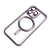 Чехол с функцией MagSafe для Apple iPhone 13 Pro violet (02) матовый