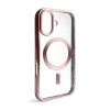 Чехол с функцией MagSafe для Apple iPhone 17 pink (06) матовый