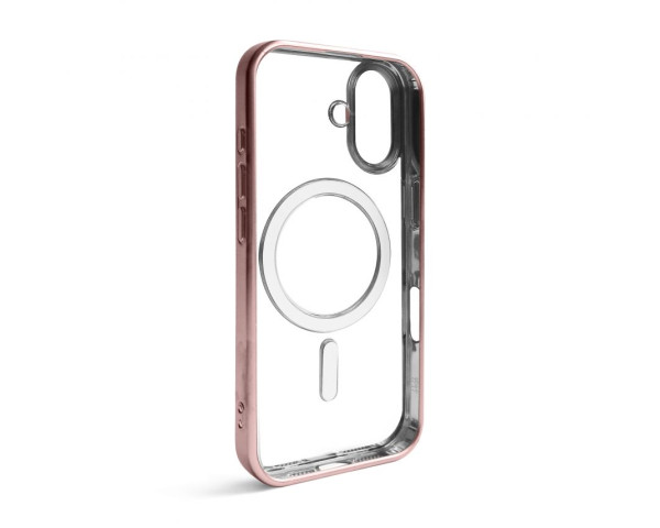 Чехол с функцией MagSafe для Apple iPhone 17 pink (06) матовый