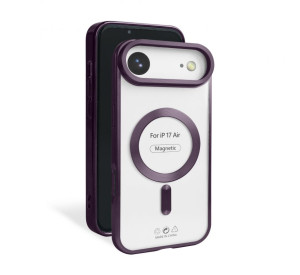 Чохол із функцією MagSafe для Apple iPhone 17 Air violet (02) матовий