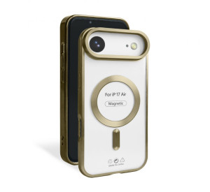 Чохол із функцією MagSafe для Apple iPhone 17 Air gold (03) матовий
